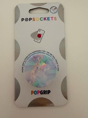 PopSockets PopGrip Iridescent Marble Phone Grip